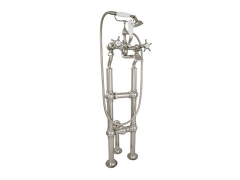 Large Tap Stand With Hurlingham Mixer Bath Taps