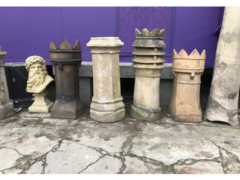 Lovely Original Chimney Pots