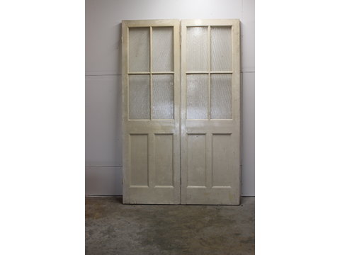 Original reclaimed Double Door Room Dividers RD4