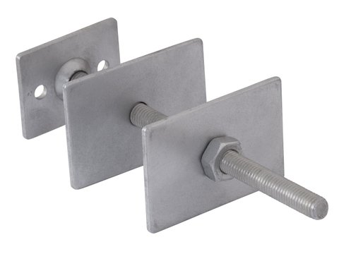 Rear Mounted Square Plate Wall Stay