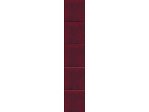 Set of 10 Plain Dark Red Tiles