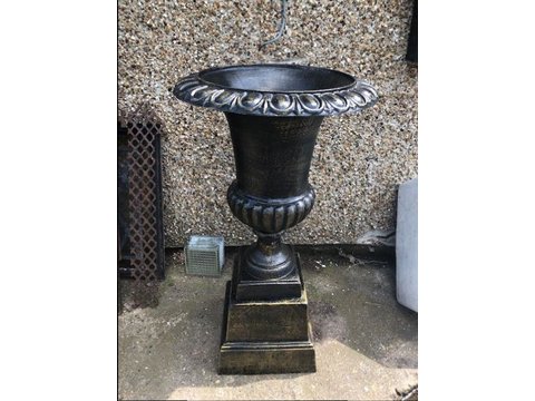 Lovely Cast Iron Urns available