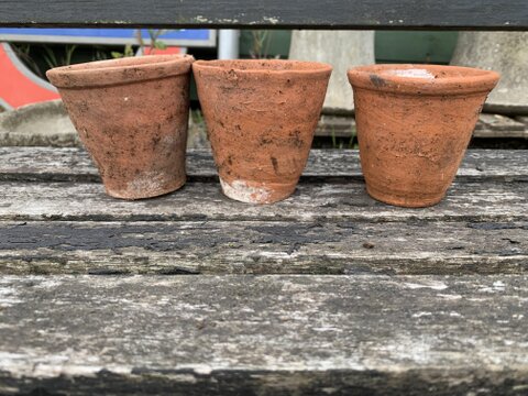 Original hand made flower pots