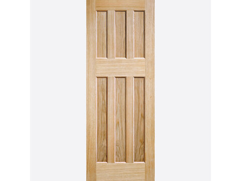 LPD 1960's Style Oak Door