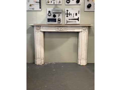 A magnificent Georgian marble surround