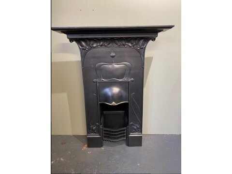 Stunning Art Nouveau Fireplace F2710