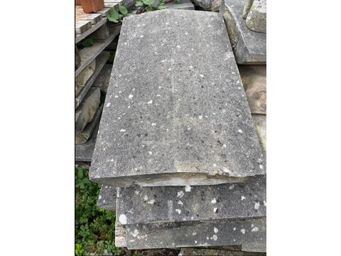 Large stock of reclaimed coping stones