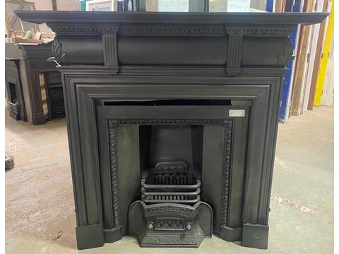 Cast iron fireplace surround fS0112