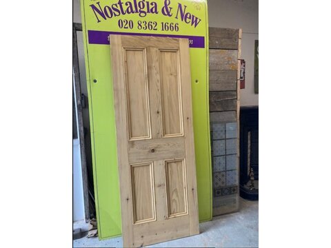 New hand made period style 4 panel doors in two sizes