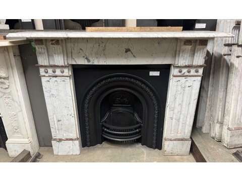 FS229 Late Victorian/Edwardian Marble Surround