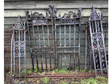 SG2301  A Wonderful Set of Victorian School Gates