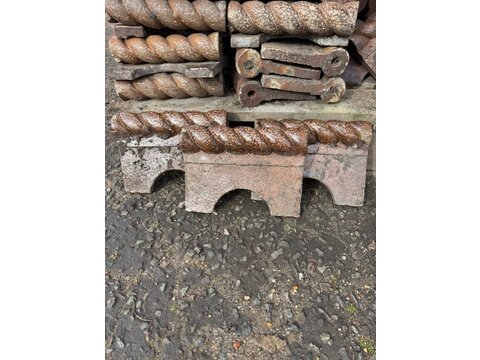 Original Glazed Brown rope edgings Bre164