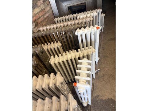 Original Period Cast Iron Radiators &ndash; Large Selection Available RA145