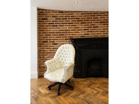 Cream Leather Captain&rsquo;s Chair Hire | Nostalgia and New CH0209